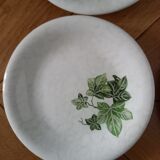 Set of 6 ceramic plates