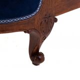 Antique bed, France, circa 1900. After renovation.