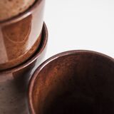 Vintage ceramic glasses
