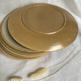 Niderville stoneware plates