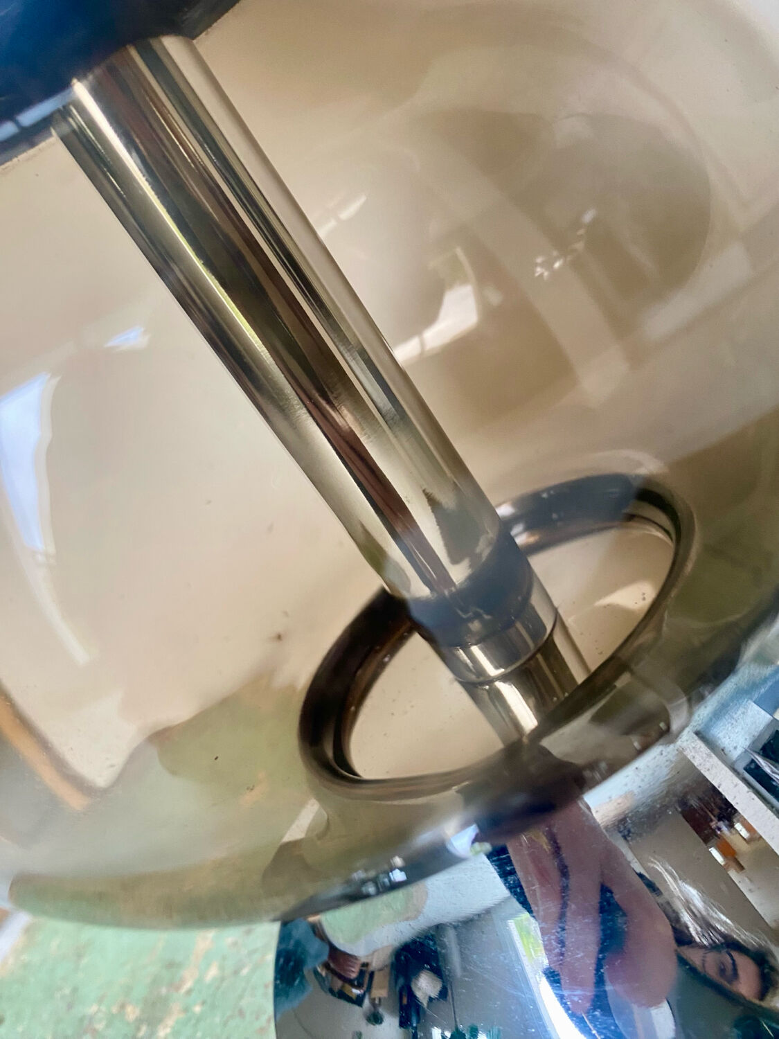 Space Age lamp base Richard Essig