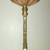Brass and copper candlestick by Was Benson 1900