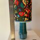 Wireless table lamp made of 1960s West German pottery ceramic.
