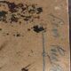 Peinture à l'huile de paysage impressionniste sur carton du début des années
