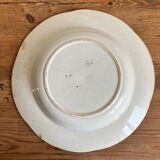 19th century Creil and Montereau plate
