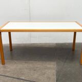 Vintage German Postmodern dining table or desk from the Profilsystem series by Flötotto, 1970s.