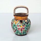 Pitcher Pot Earthenware - dragon decor - Swirling patterns and fantastic creatures - Masse frères