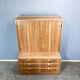 Chest of drawers and cabinet combination by WK-Möbel, walnut, 1960s