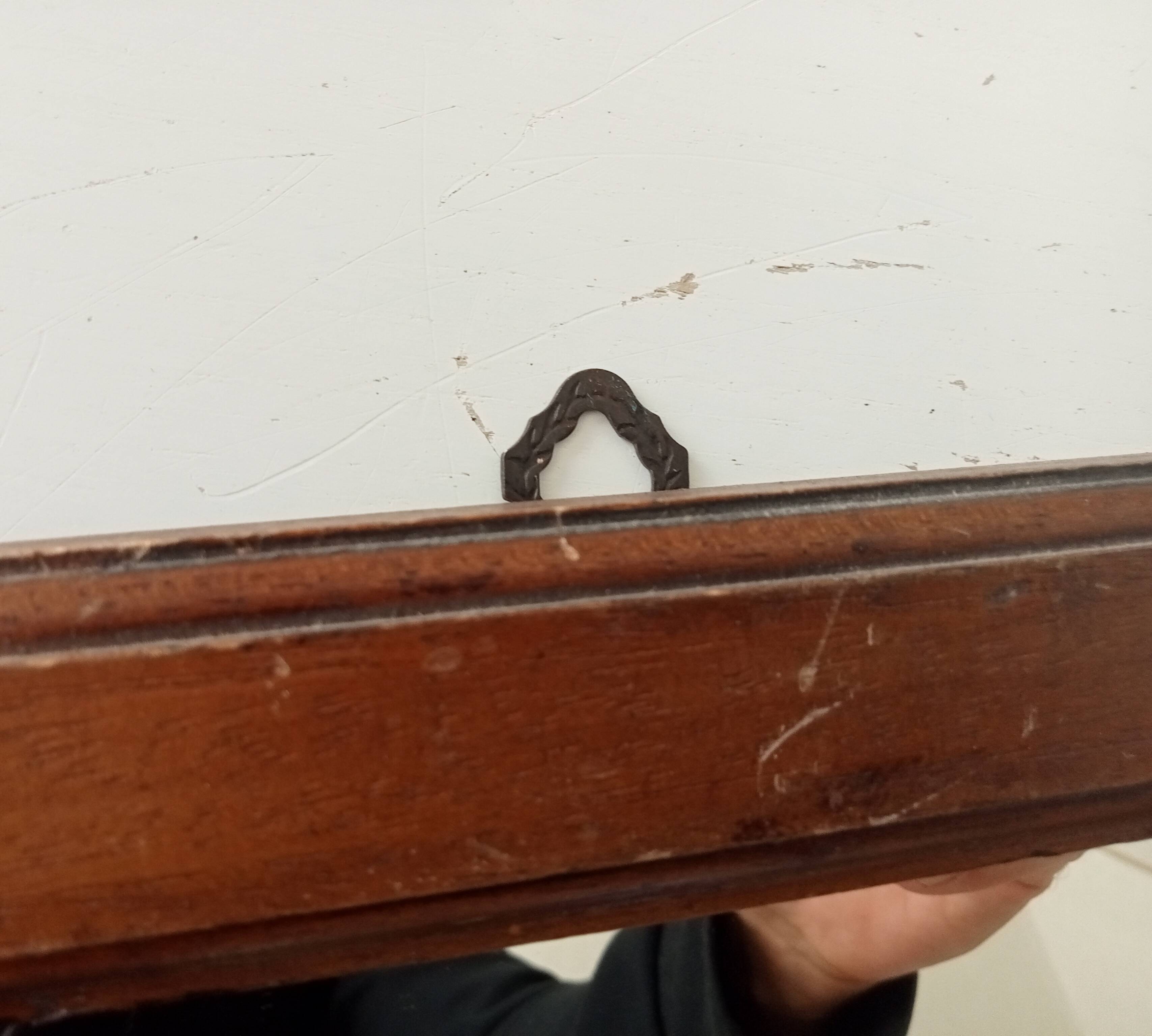 Small antique mirror 24*21.5 cm