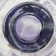 Vase Soliflore en Cristal d'Art – Michel Steiner Améthyste & Transparent