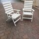 2 chaises transat des années 80