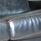 Rochebobois high-end leather sofa