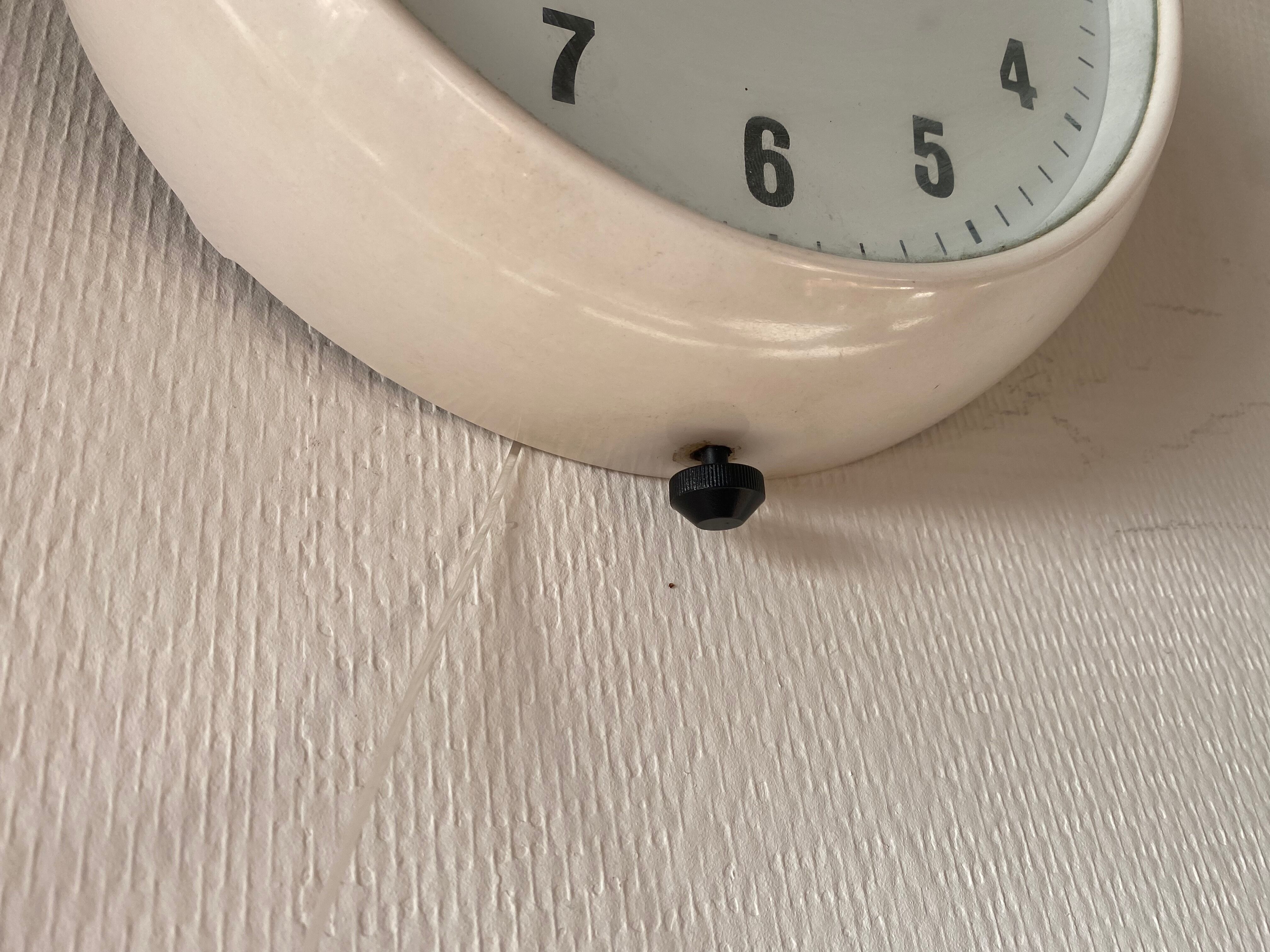 Vintage Bakelite Smiths 8 Day Wall Clock, 1940s
