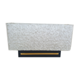 Wall lamp Arlus brass prespex 1950/1960 vintage