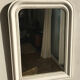 Miroir Louis Philippe blanc - 76 x 56 cm