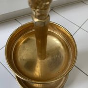 Vintage gilded brass servant