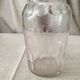 Bouteille en verre grave cognac des années 1930