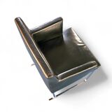 6 x Solo chair by Antonio Citterio for B&B Italia / Black leather