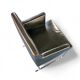 6 chaises Solo d'Antonio Citterio pour B&B Italia / Cuir noir