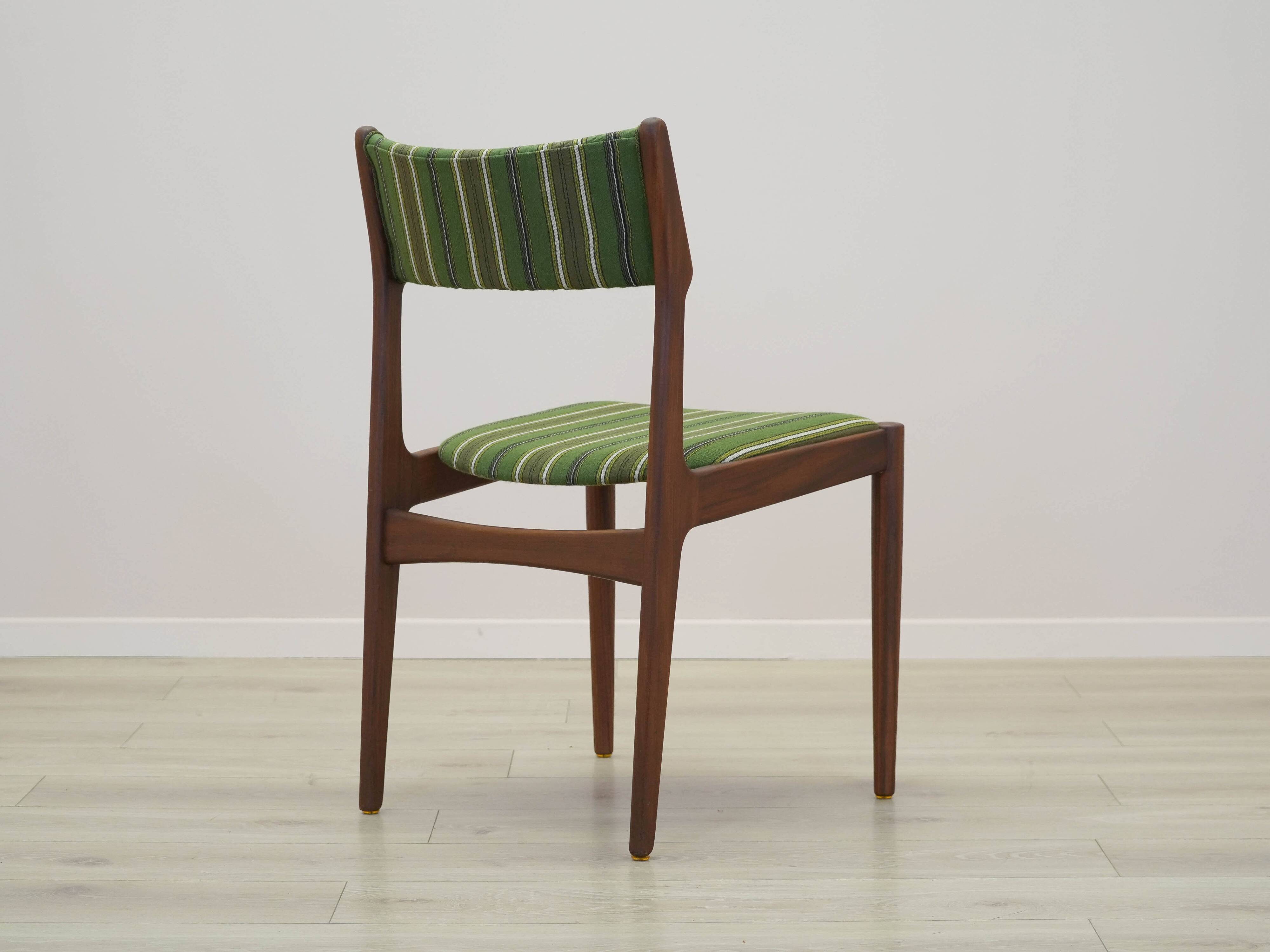 Set of two teak chairs, Danish design, 1970s, made in Denmark