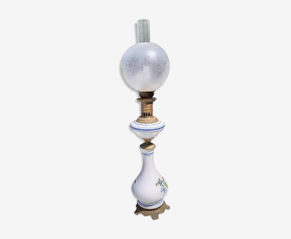Lampe a Pétrole 19 ème électrifiée