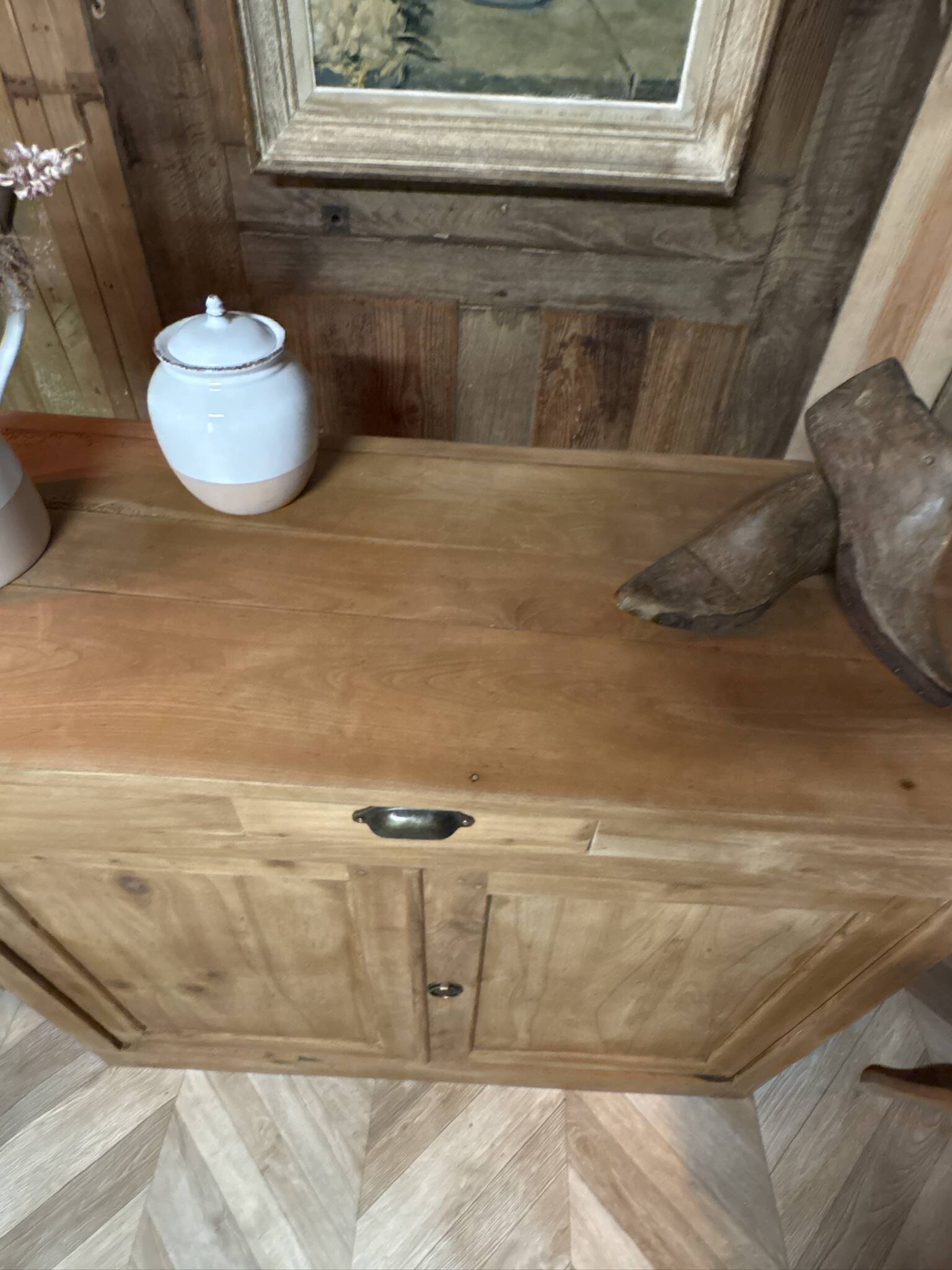 Parisian buffet solid cherry wood