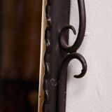 Miroir en fer forgé