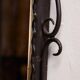 Wrought iron mirror