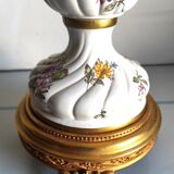 English porcelain lamp