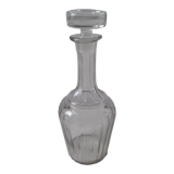 Carafe en verre moulé fin XIXème
