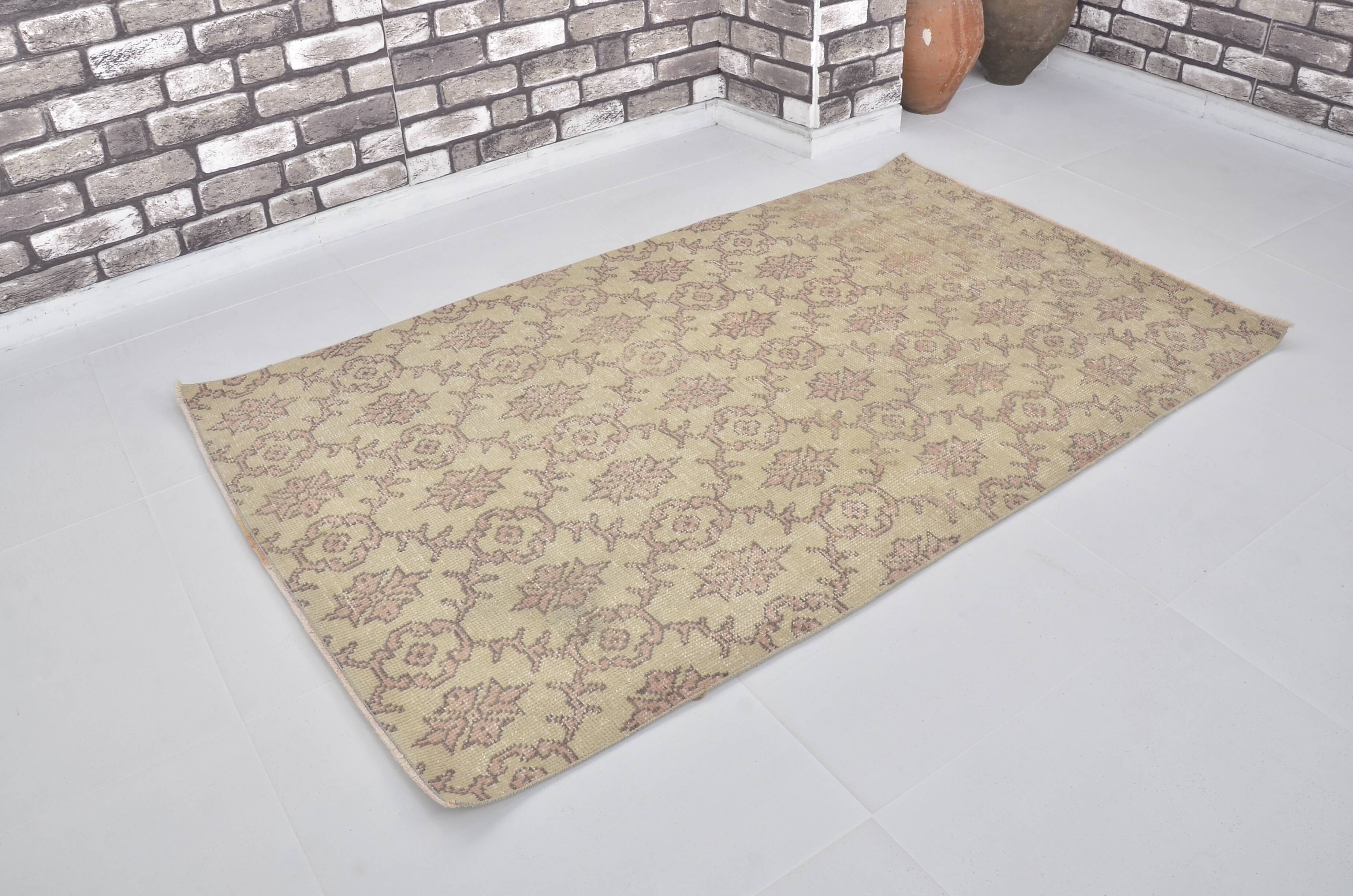 Oushak Neutral Handknotted Rug  sku 874