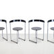 Sculptural Erik Magnussen Parken chairs for Paustian, 1980's