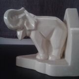 Pair elephants bookends