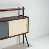 Italian sideboard with contrasting doors