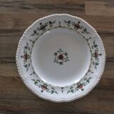 Round plate from the English Manufacture Minton model Venetia.