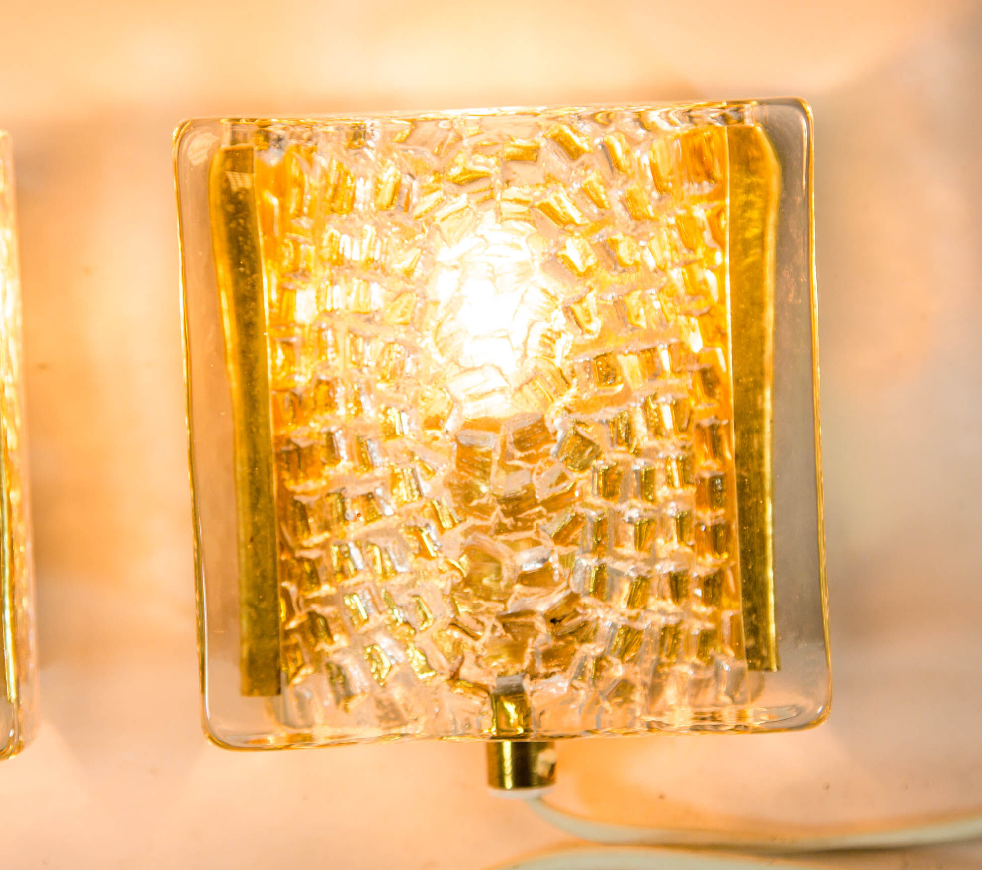 Vitrika Kalmar Lampet Hollywood Regency wall sconce | midcentury scandinavian design | vintage 60's