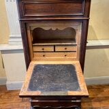 Secretary semainier in mahogany veneer