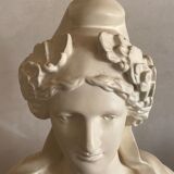 Buste Marianne en plâtre RF