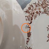 Service de table Longchamps fin XIX ème siècle
