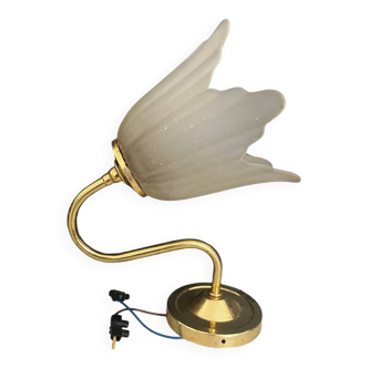 Swan neck wall light