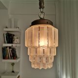 Vintage 1930s small Art Deco hanging lamp