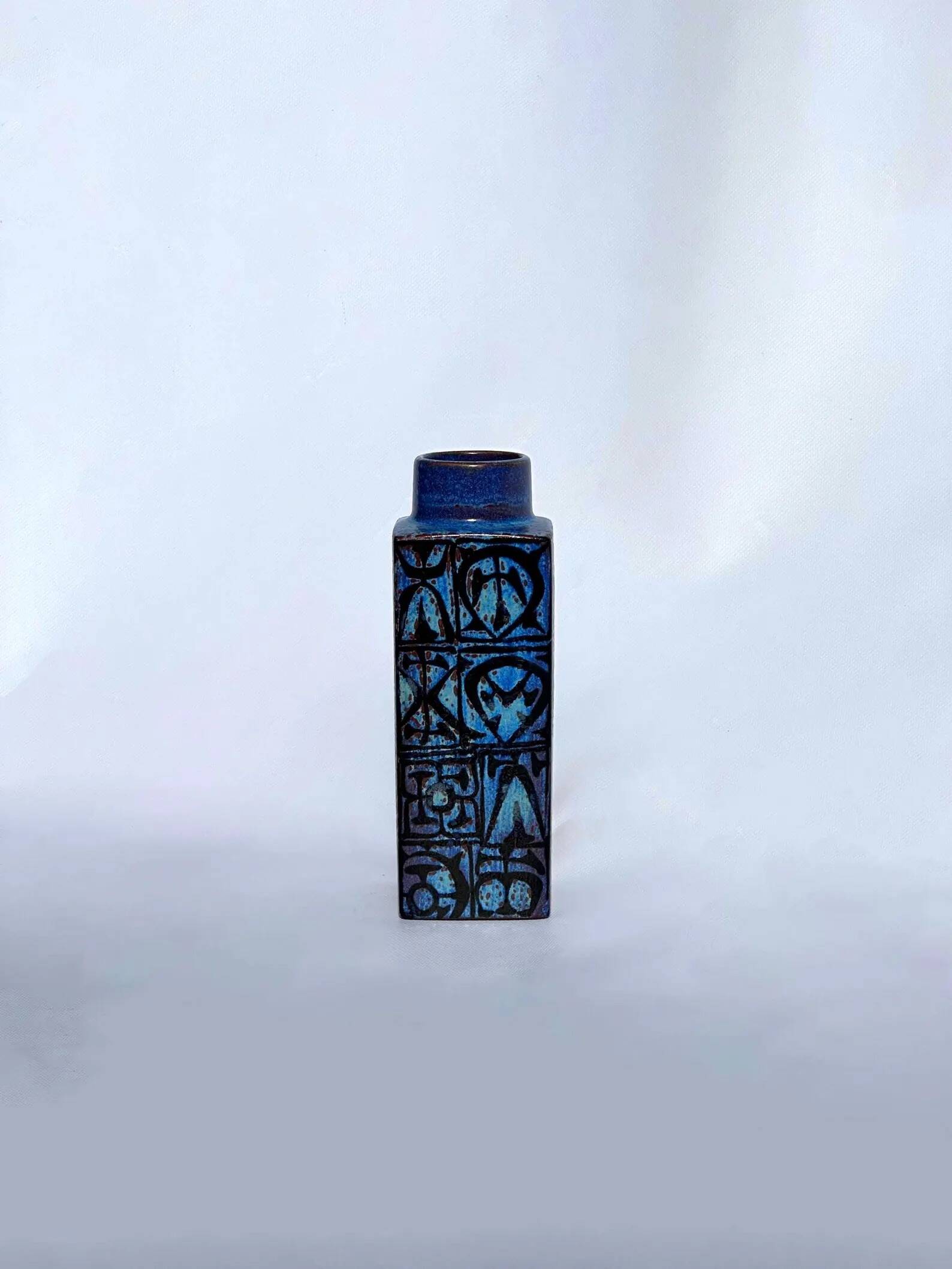 Vintage Nils Thorsson Baca Vase Royal Copenhagen Denmark 1960s