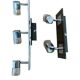 Spotlight island fixture set – wall light with 2 spots + bar with 3 spots
