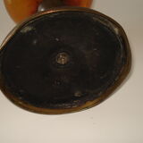 Lampe à pétrole ancienne en l'etat  verre manquant
