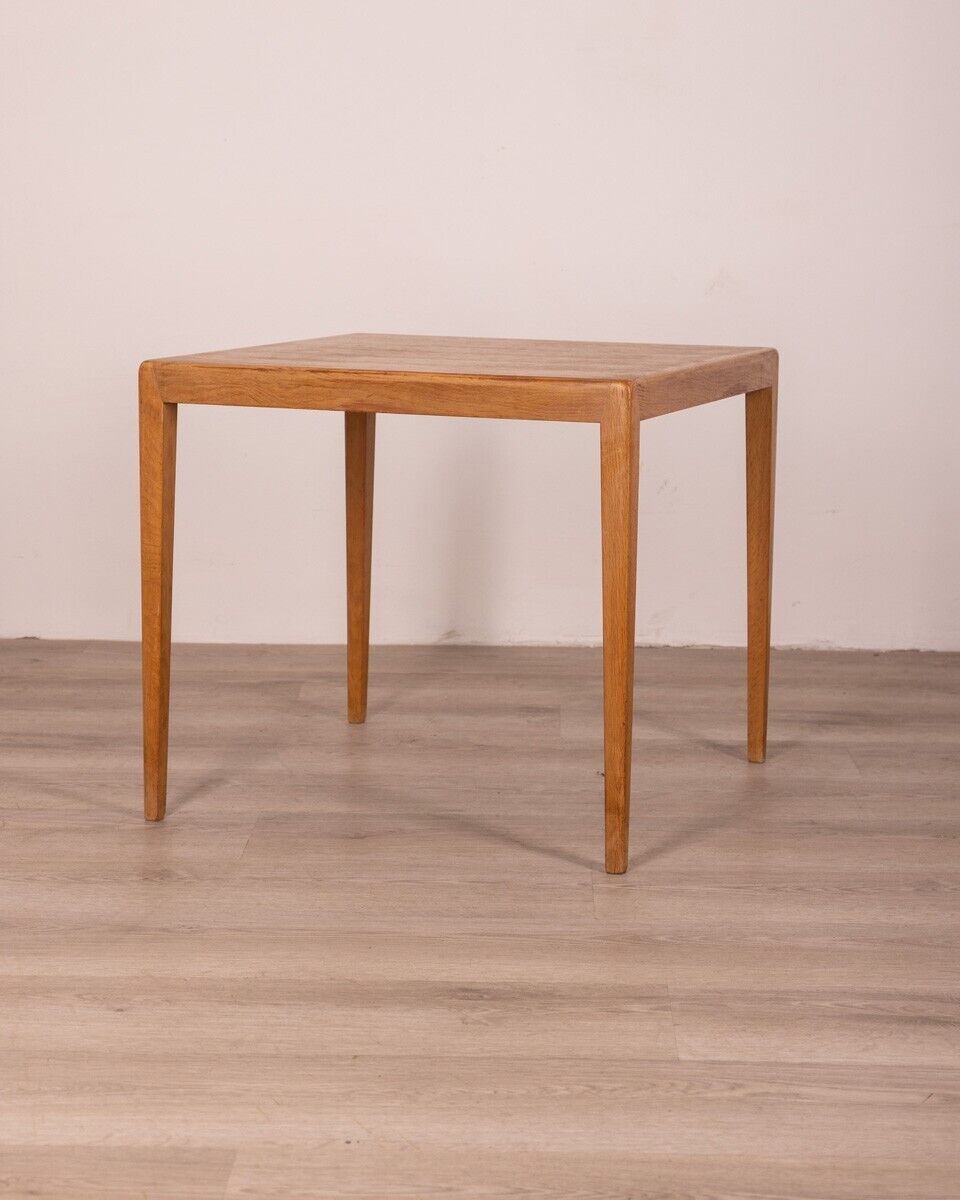 1960s vintage teak wood coffee table danish design
