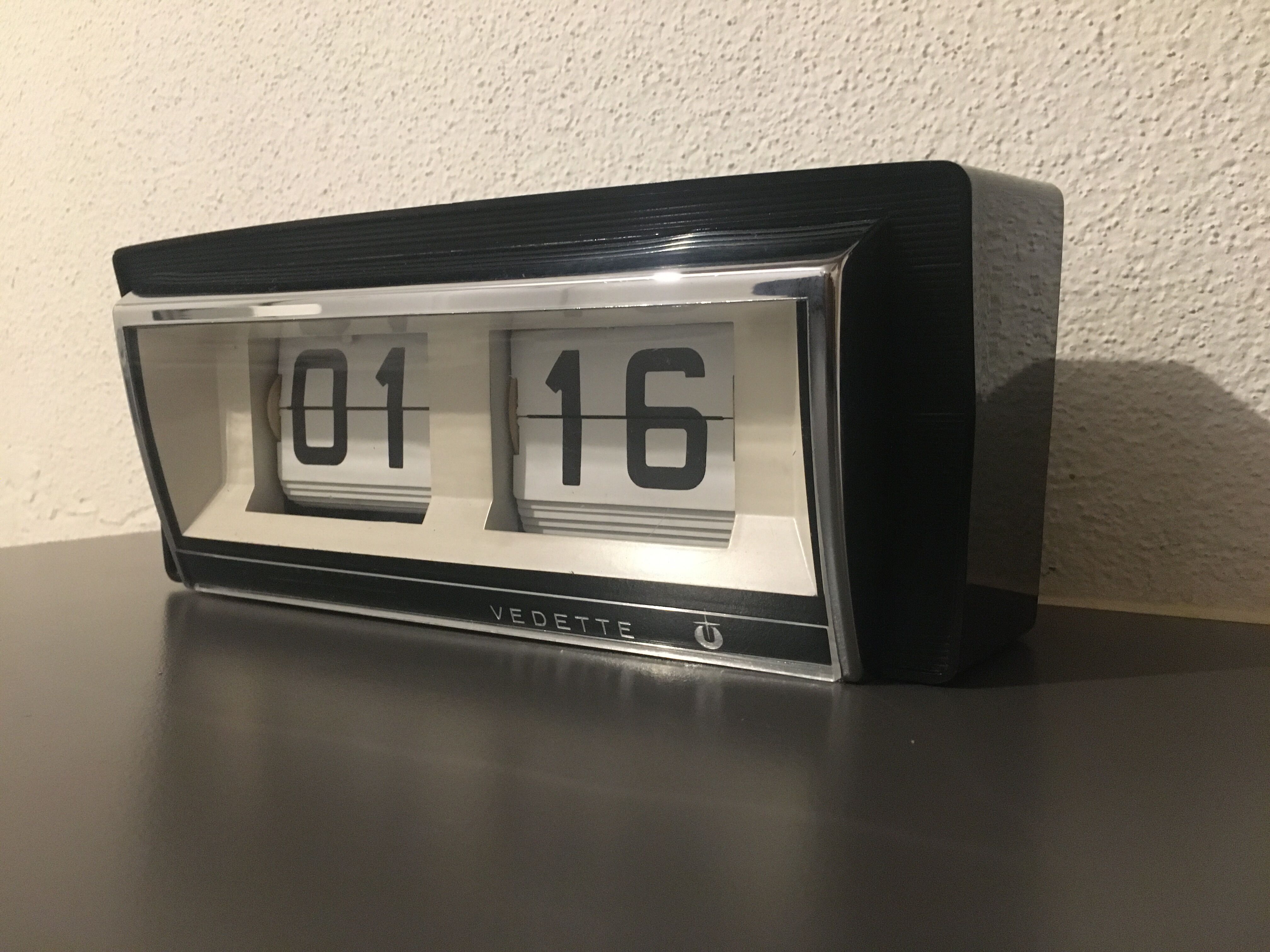 Vintage wicket clock Flip Flop Lamelles
