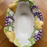 Saladier coupe à fruit en barbotine FG