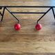 2 coat rack walls 4 balls balls 50s