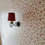 Applique murale rouge année 70