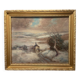 Painting on canvas